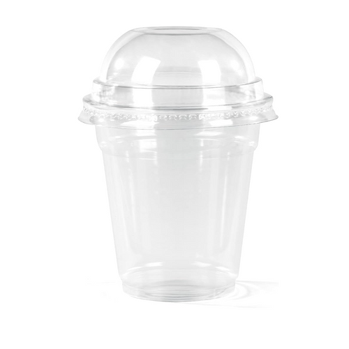 PET Clear Plastic Smoothie Cups