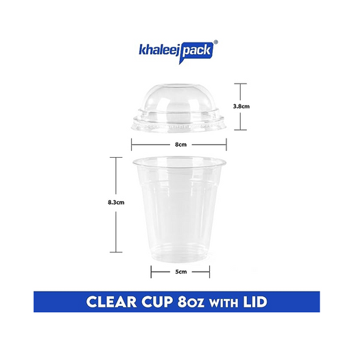 Clear Smoothie Cup and Dome Lid