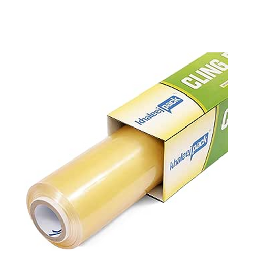 Cling Wrap Press and Seal Biodegradable Plastic Wrap – Cling Film Width 45cm, 2kg Food Wrap Extra Strong Plastic Food Wrap
