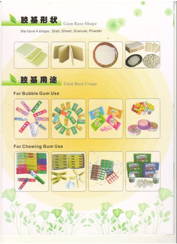 Wuxi Yueda Gum Base Brochures