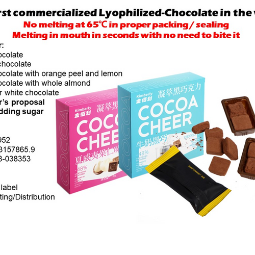 Lyophilized-chocolate