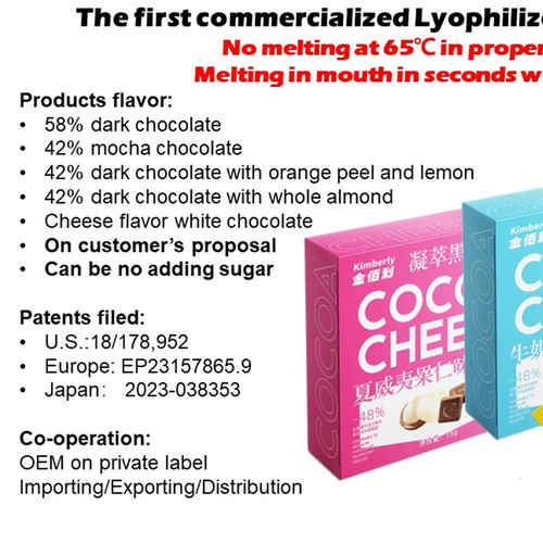 Lyophilized-chocolate