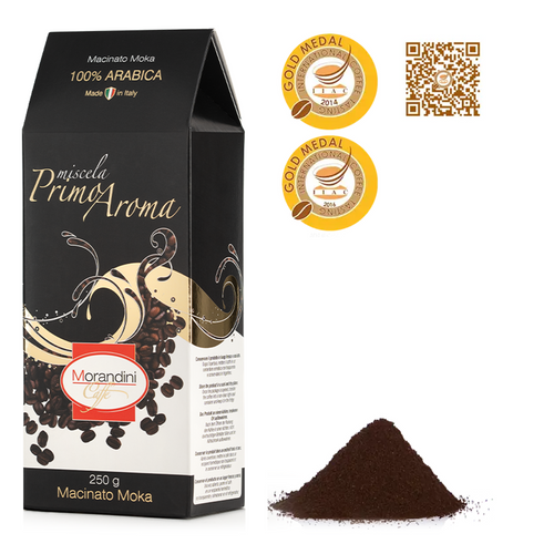 Primo Aroma - 100% Arabica, ground coffee