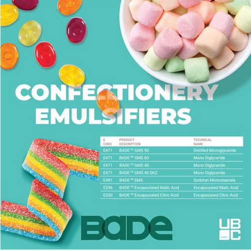 BADE ER CONFECTIONERY EMULSIFIERS
