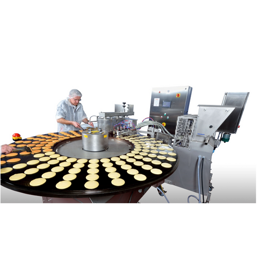 Cooking discs for thick products (American pancakes, blinis, omelets)
