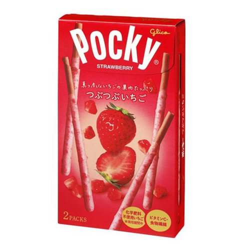 Glico Pocky tsubutubu Strawberry