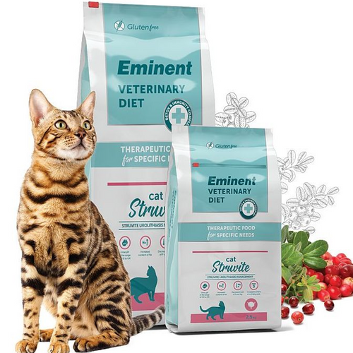 Dietetic food for dogs and cats