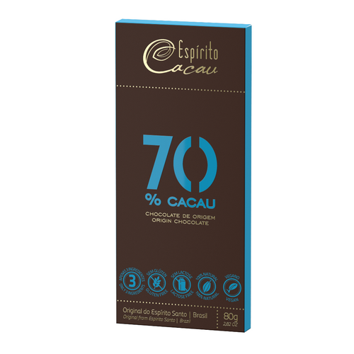 Chocolate Bar 70% Cocoa - 80 grams
