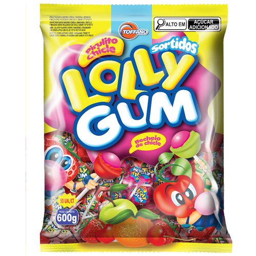 Lolly Gum Assorted Flavors