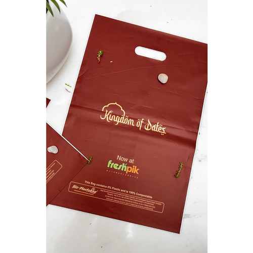 Compostable Photo-Print D-Cut Bag