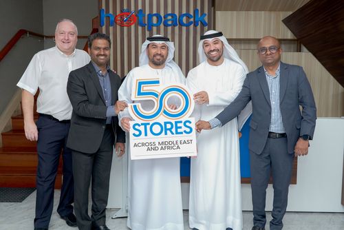 Hotpack celebrates milestone achievement of reaching 50 retail stores across the MEA
