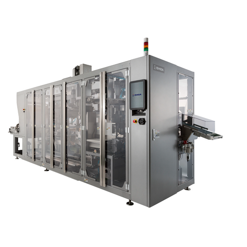ACP-722: New Automatic Casepacker for snacks for retail applications