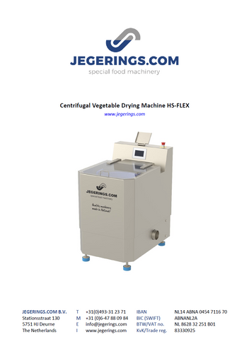 Centrifugal Drying Machine HS-FLEX
