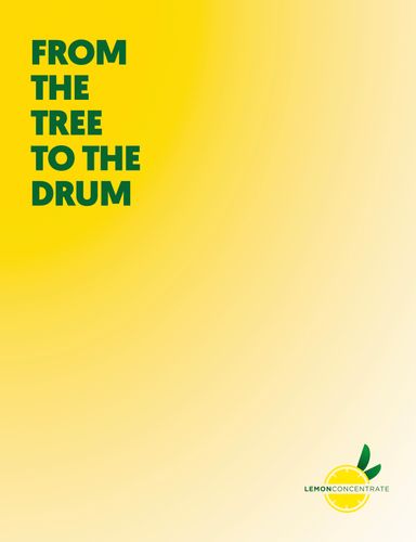 Lemonconcentrate - From the Tree to the Drum