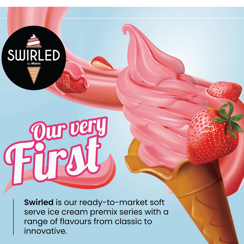 Swirled | Soft serve ice cream premix
