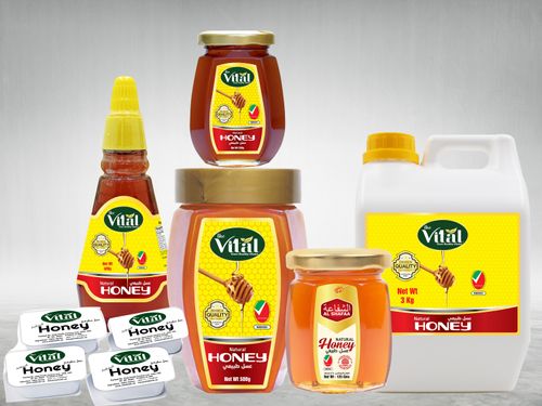 VITAL/AL SHAFAA Natural Honey- Packed in UAE Products - Private Label Available