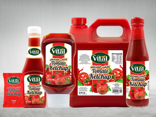VITAL Tomato Ketchup- Made in UAE Products - Private Label Available
