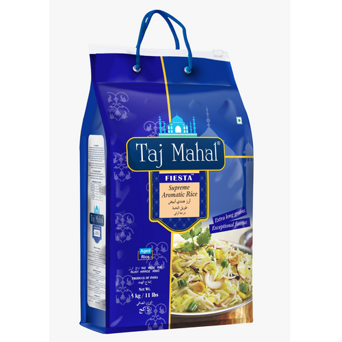 Taj Mahal Fiesta (Blue) Steamed Basmati Rice