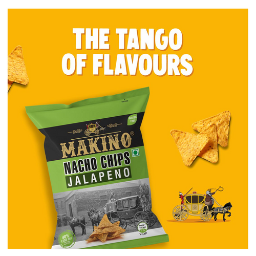 Makino Nacho Chips Jalapeno 37g, 60g, 150g