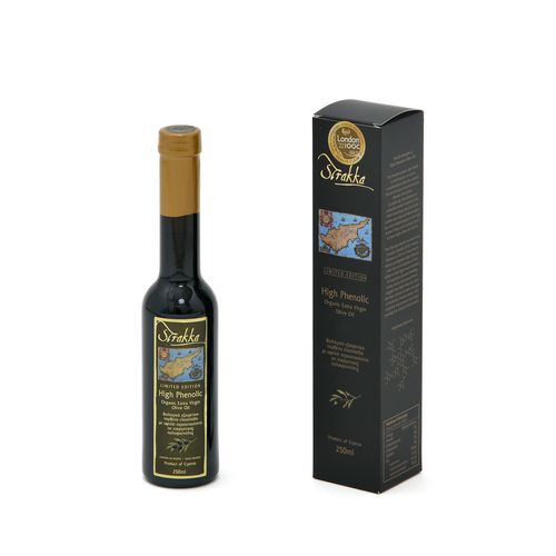 “Strakka Ltd” organic extra virgin olive oil shows record high polyphenol value!