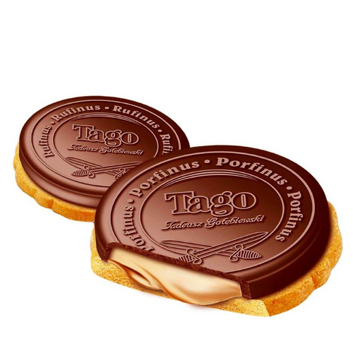 TG Biscuits with cocoa-peanut cream and milk chocolate 180g