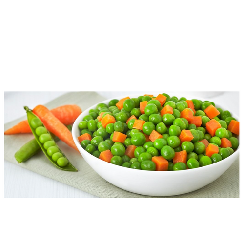 Peas and carrots frozen