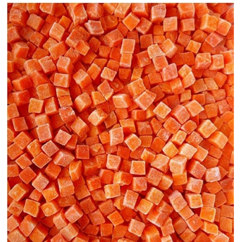 Carrot cubes frozen Gulfood 2025