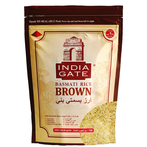 India Gate Brown Basmati Rice Gulfood 2025