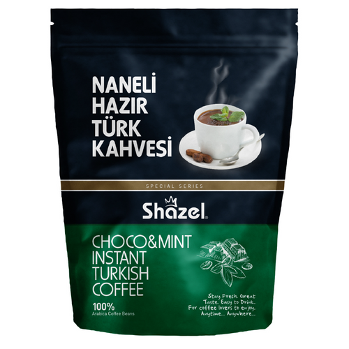 Shazel CHOCO & MINT INSTANT TURKISH COFFEE 12g, 100g, 200g