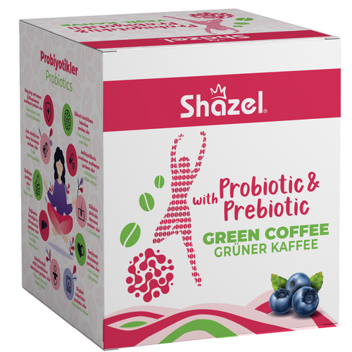 SHAZEL GREEN COFFEE PROBIOTIC & PREBIOTIC