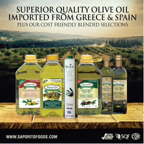 Imported Olive Oils and Blends