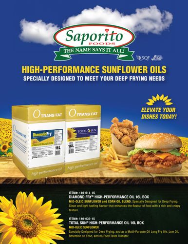 High Performance Sunflower Oils