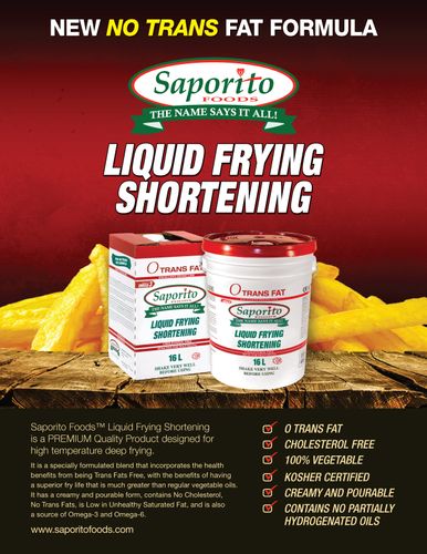 Liquid Fry Shortening