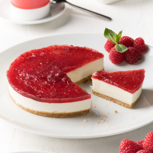 RASPBERRY CHEESECAKE 390GR - Gulfood 2025