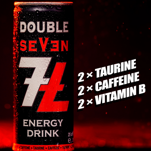 DOUBLE SEVEN Energy drink Gulfood 2025