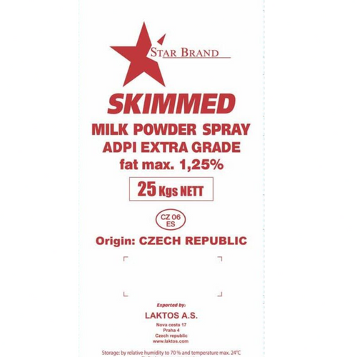 Skimmed milk powder 1.25% ADPI EXTRA GRADE