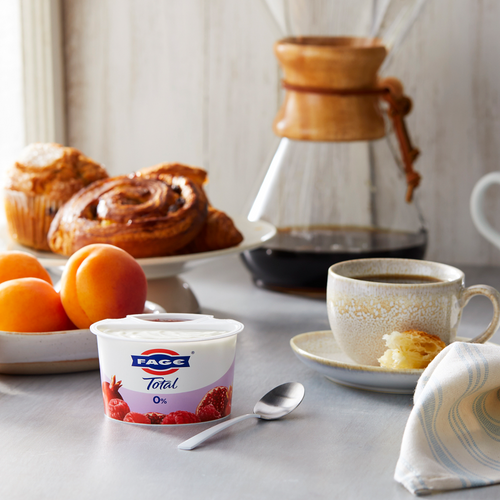 FAGE Total Split Cup Raspberry & Pomegranate Greek Strained Yoghurt