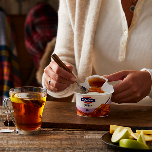FAGE Total Split Cup Honey Greek Strained Yoghurt 150g Gulfood 2025
