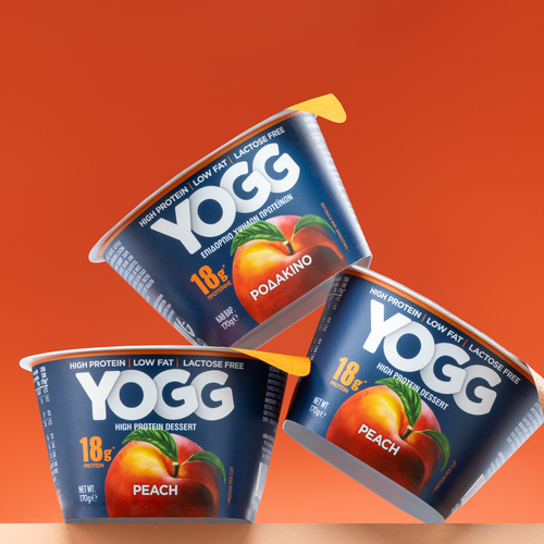 YOGG Peach High Protein Yogurt