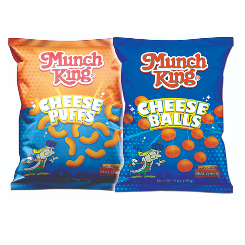 Munch King Cheese Balls and Curls