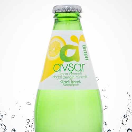 Sparkling Lemon-Flavored Naturel Mineral Water