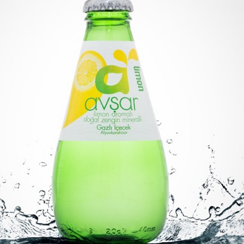 Sparkling Lemon-Flavored Naturel Mineral Water
