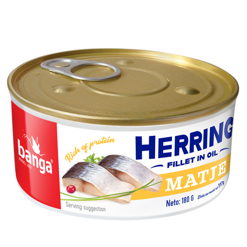 Atlantic herring 180g