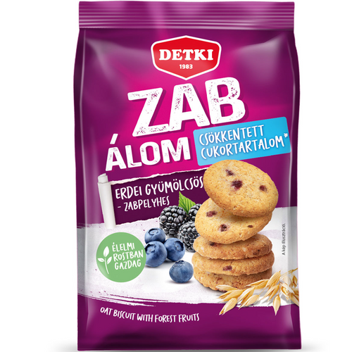 oat biscuits with reduced sugar content