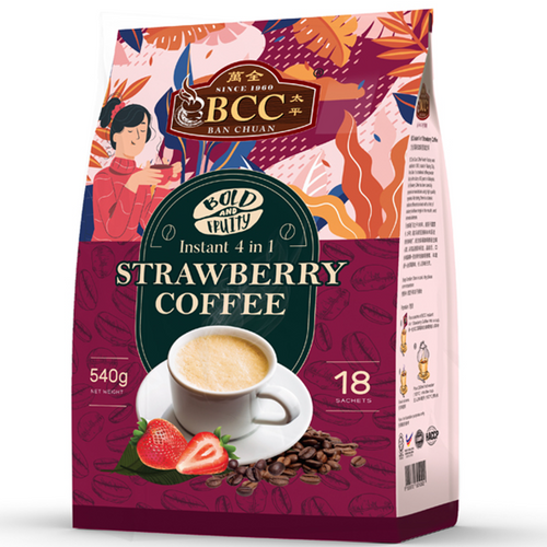 BCC 4 IN 1 STRAWBERRY COFFEE
