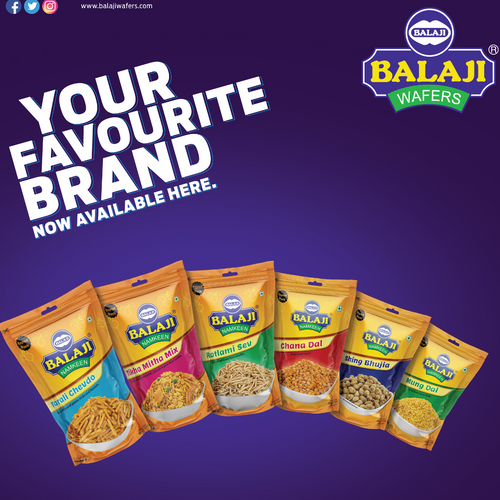 BALAJI WAFERS - NMAKEEN &  SNACKS