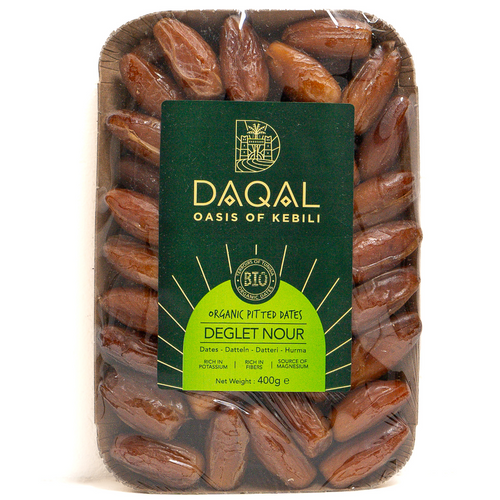 Daqal Organic Pitted Deglet Nour Dates