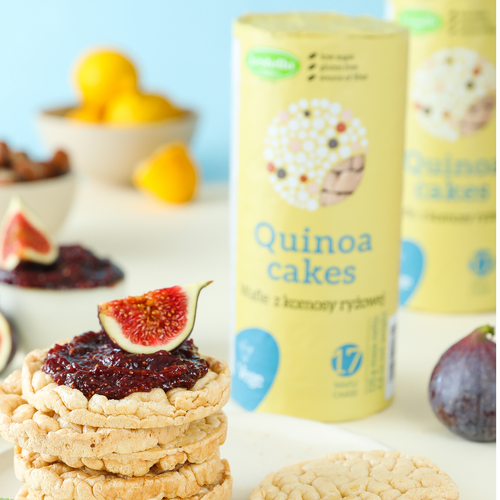 Lestello quinoa cakes 135g Gulfood 2025