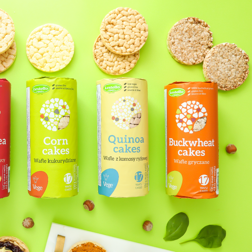 Lestello quinoa cakes 135g Gulfood 2025