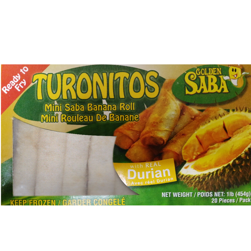 Golden Saba Turonitos with Durian
